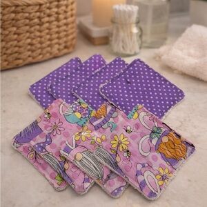 Pink Gnome Reusable Makeup Remover Pads Set of 8